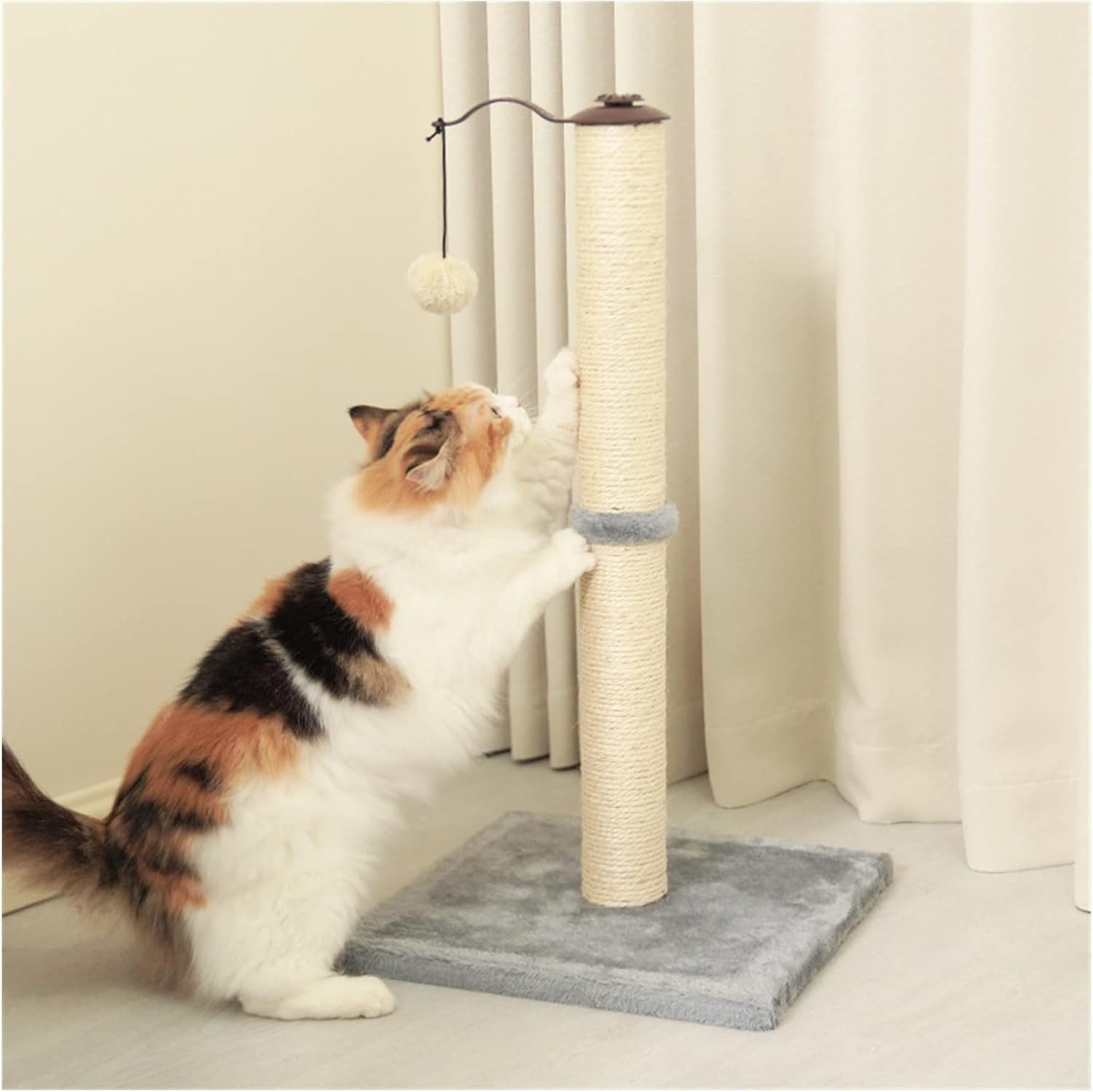 Cat Tree Tower/Cat Trees Cat Climbing Frame Vertical cat Scratching Board cat Scratching Post Small cat Rack cat Toy Cat Tower for Indoor Cats - Image 2